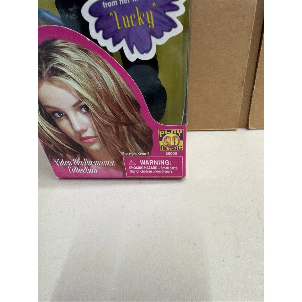 Play Along Britney Spears Doll LUCKY Outfit Video Performance Collection NIB